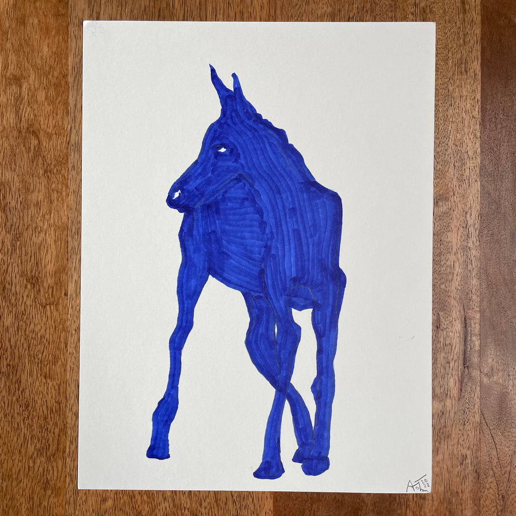 BLUE HORSE #2