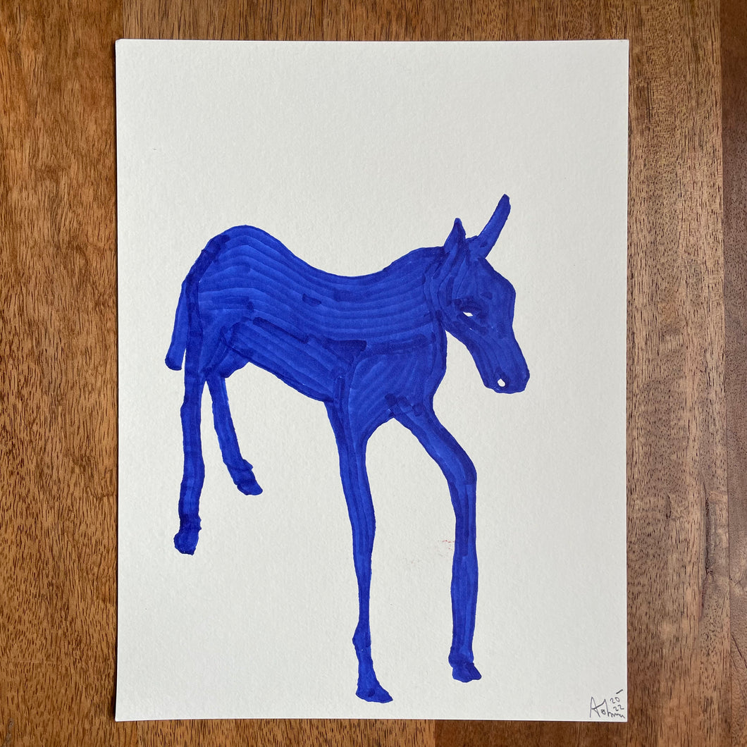 BLUE HORSE #3