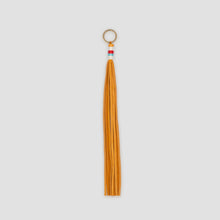 Load image into Gallery viewer, GOLD TASSLE KEYCHAIN // LONG
