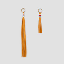 Load image into Gallery viewer, GOLD TASSLE KEYCHAIN // LONG
